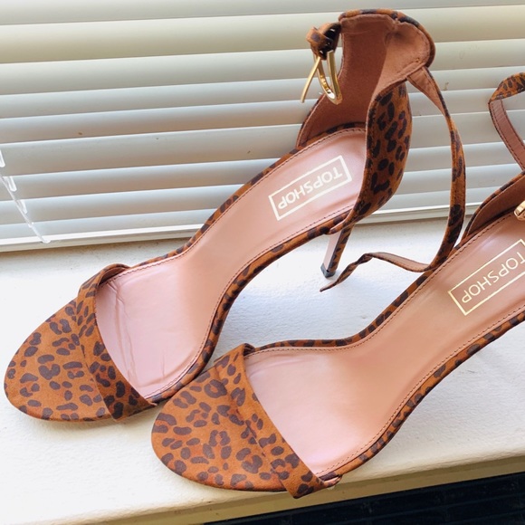 🔥TOPSHOP🔥 Susie Two Part Skinny Sandals. - Picture 3 of 6